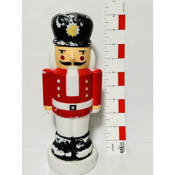 Vintage Empire Blow Mold 1995 Nutcracker Tabletop With Light 10” - Picture 4 of 5